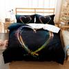 Love Heart Polyester Duvet Cover Set King Queen Twin Full Size Romantic Theme Big Love Heart For Kids Girl Boy Women Bedding Set