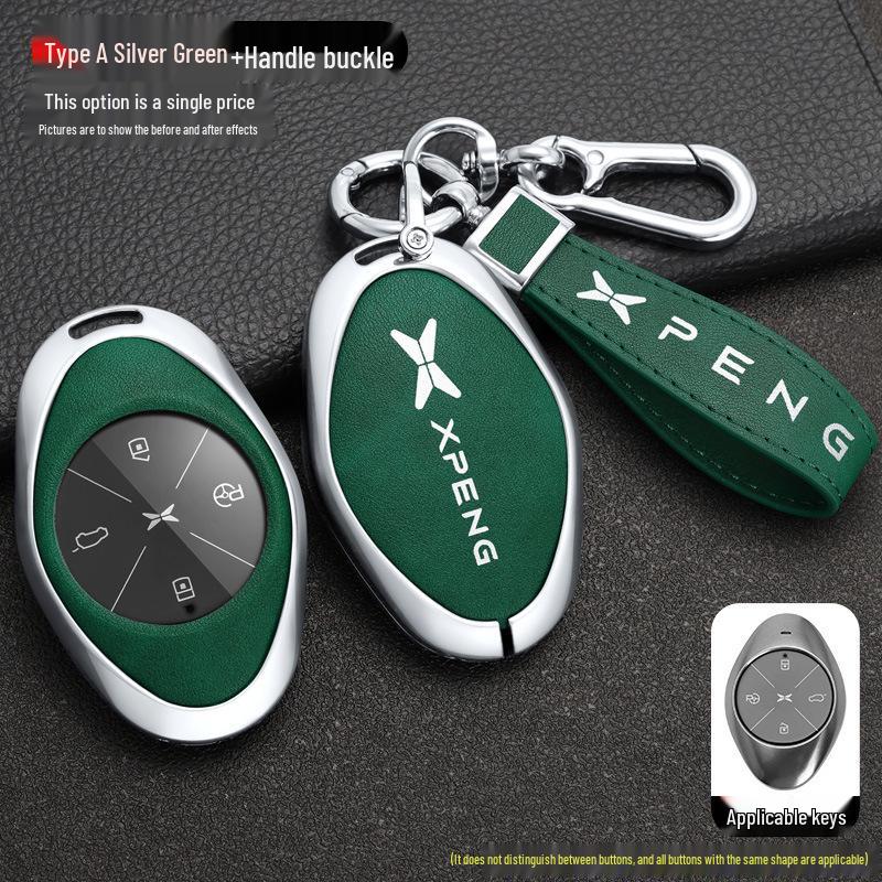 Xiaopeng P7 & G3 Schlüsselhülle: Neues Metallschlüsselgehäuse und Schnalle für 2021-2022 Modelle