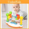 Reino Musical do Bebê Brinquedo de Piano Eletrônico Com Luzes Para Aprendizado e Desenvolvimento Precoce