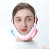 Electric V Face Massager Hot Compression Folding Vibration Lifting Electroinc Double Chin Reducer for Reading