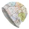 Unisex Winter Warm Bonnet Homme Knitting Hats Fashion Sumikko Gurashi Japanese Cartoon Beanie Cap Anime Game Beanies Caps For