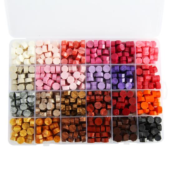 

600шт 24 цвета ретро в штучной упаковке сургуч для свадебных приглашений