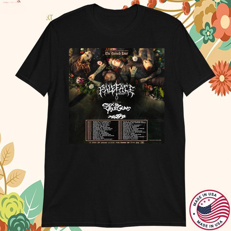 Paleface Swiss 2 side Tour T shirt tee S-5XL COTTON Unisex T-Shirt L