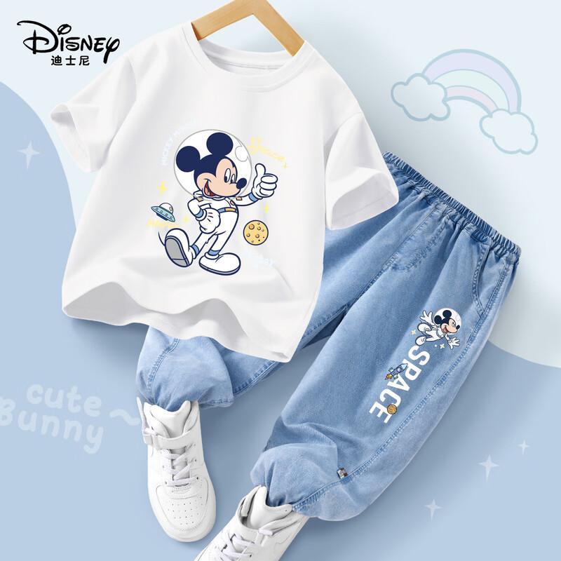 

Бавовняний комплект з футболки та джинсів для дітей Disney 160