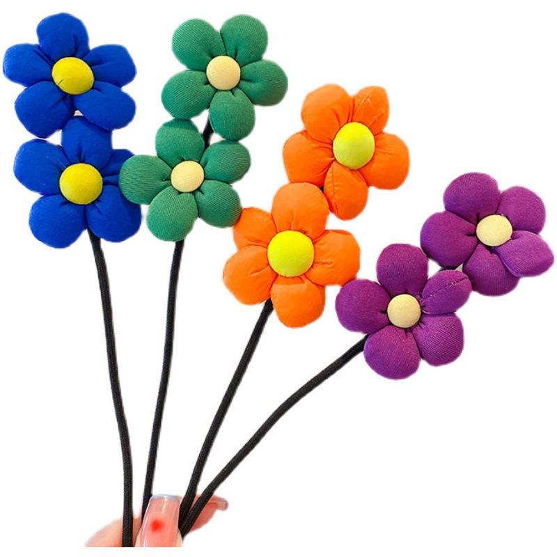1PCS/SET Fashion Cute Flowers Hairband For Women Girls Hair Rope Hair Accessories