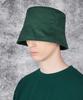 Bajal Studded Drop Oversized Bucket Hat Green