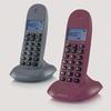 Téléphone Fixe Motorola C1002LB Duo LCD DECT