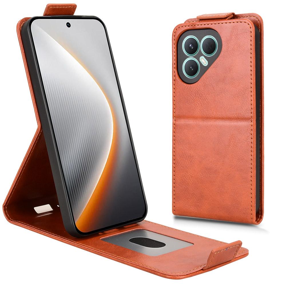 For TECNO Pova 7 Ultra 5G Stand Case Magnetic Clasp Vertical Flip Leather Phone Cover with Card Holder