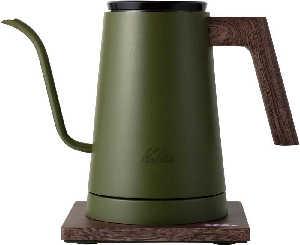 Kalita 600ml Khaki JP Electric Kettle Narrow Nozzle Drip Pot Kettle Coffee Pot KEDP-600