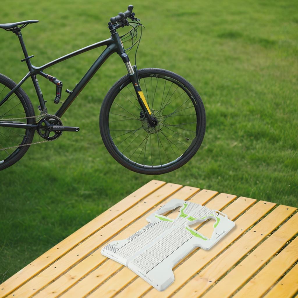 Perfektní umístění zarážek s nástrojem pro nastavení uzamykací desky pro MTB a silniční cyklistiku