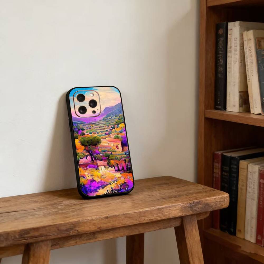 D-David Hockney Paintings Phone Case For iPhone 17, 16,15,14,13,12,11 Plus,Pro Max, Others Soft Black Cover