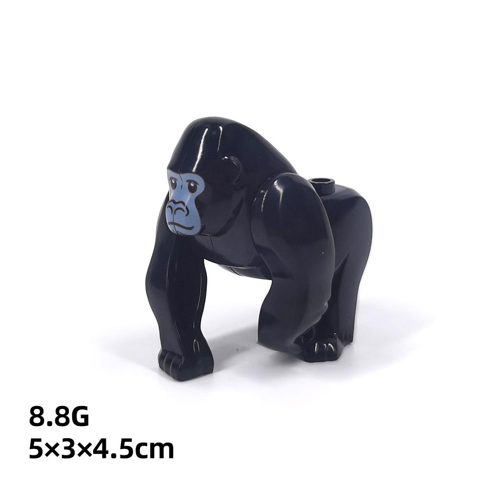 Animal Printed DIY Parts: Goat, Seagull, Penguin, Fish, Sheep - Compatible with MOC Building Block Toys