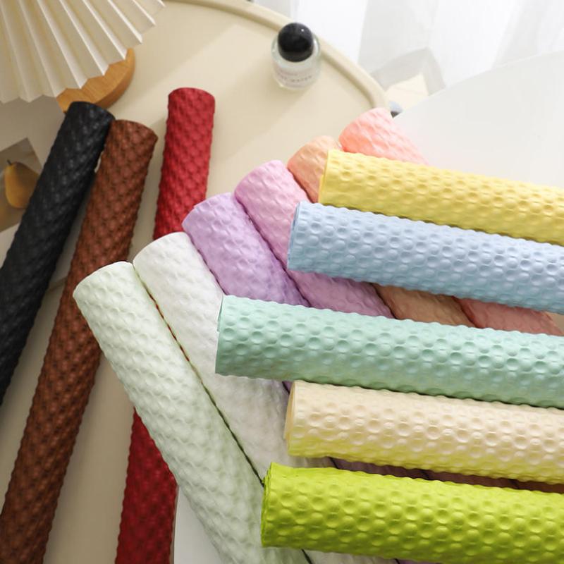 10Pcs 50*50Cm Tissue Paper Flower Bouquet Wrapping For Florist Wedding Birthday Party Gift Packing Decor Diy Crafts Dot Embossed