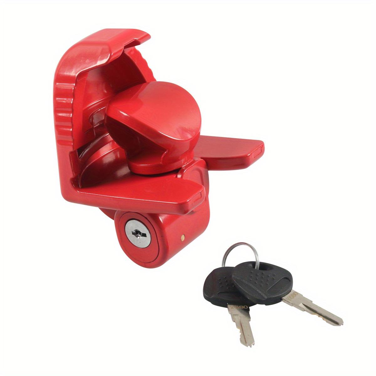 

Universal Type Car Yacht Marine Trailer Hitch Lock, Anti-theft Lock, Hitch Device Connection Lock Trailer Assembly Towing Anti-theft Lock червоний
