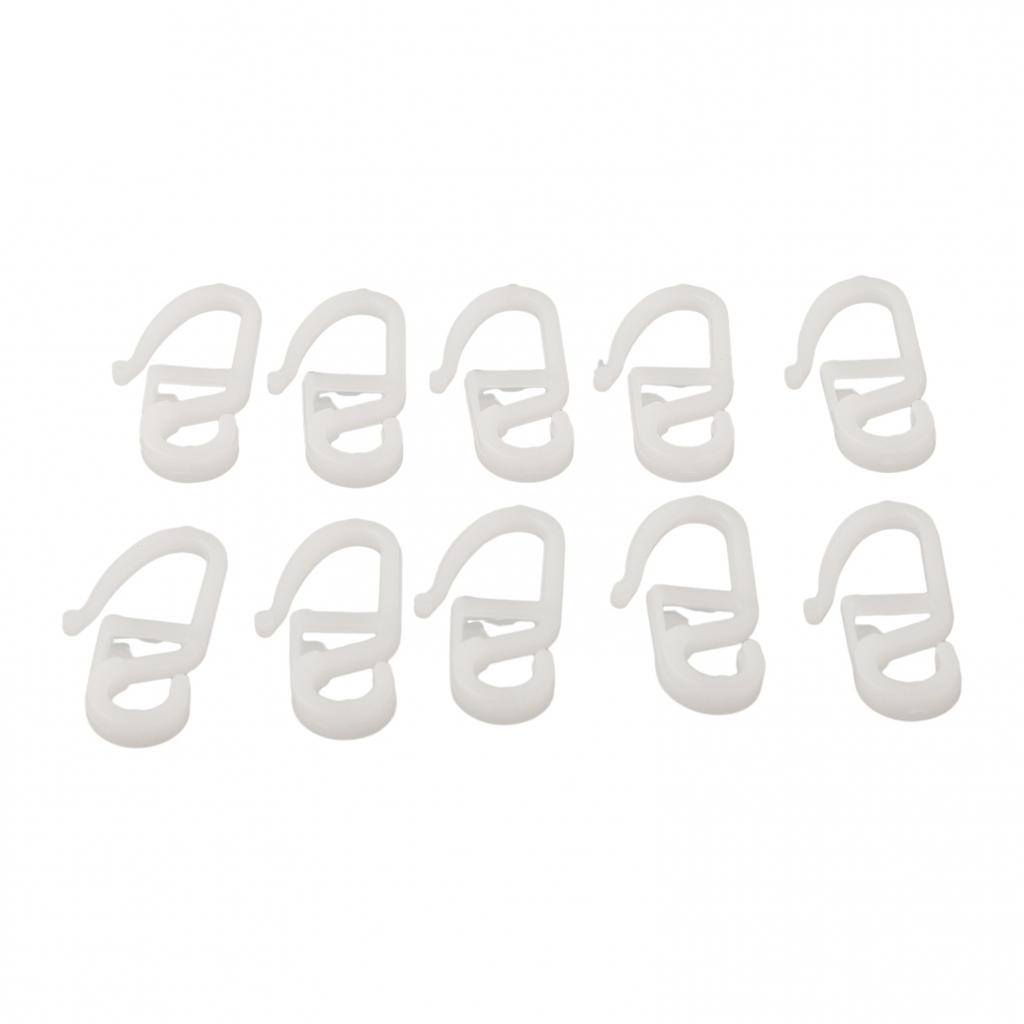 Vorhangzubehör Vorhanghaken Vorhang Raffhaken Öse 9mm Brandneu