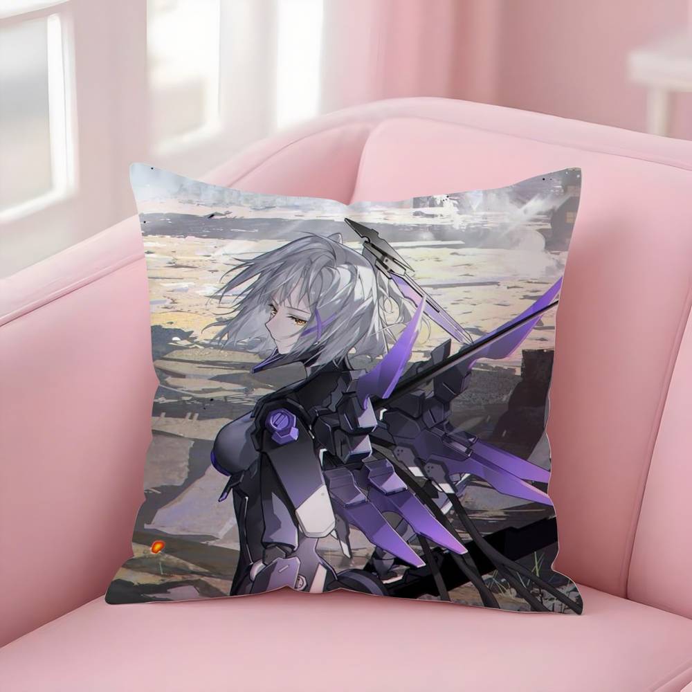 

P-Punishing Gray Raven Наволочка Диванная Короткий Плюш Двусторонняя HD Печать Комната Домашний Офис Подарок Чехол для Подушки 30cmx30cm