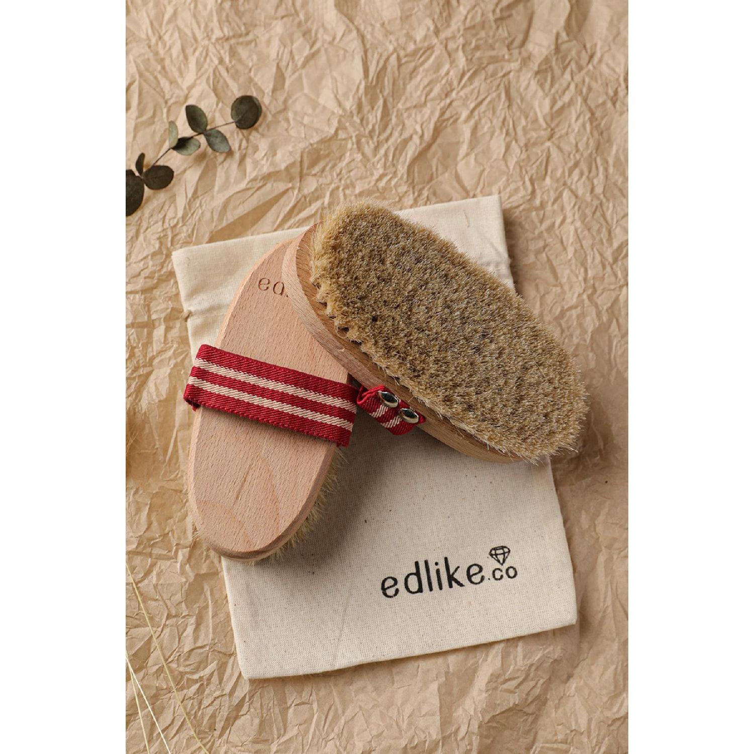 

100% Horsehair Body Brush [1pc]