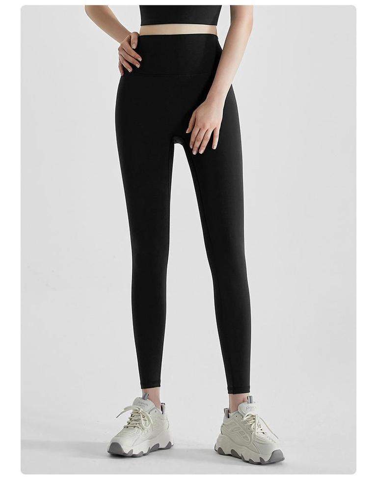 High-Waisted Butt-Lifting Quick-Dry Yoga Pants for Women - Perfect for Running, Training, or Outdoor Wear.