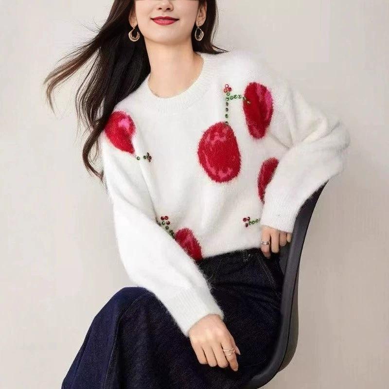 

Жіноча принтована сорочка топ з рамі зі стійкою One Size білий