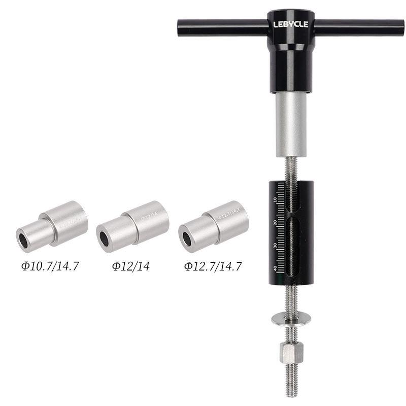 Bike Rear Shock Repair Tool Bike Needle DU Bushing Press-In Installation ABS Cyclist Shop Tool for Absorber Repair