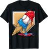 Baseball Drip Ice Cream Apparel Youth Drip Baseball T-Shirt