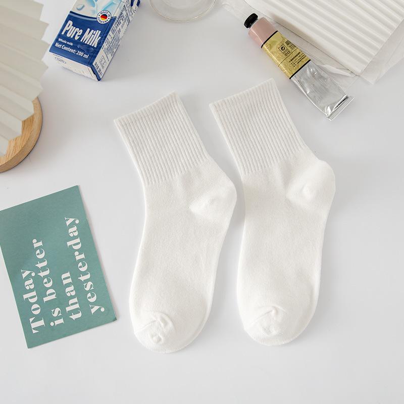 

Белые Милые Японские Кружевные Носки JK для Женщин - Модные До середины Икры, Весенне-Летние Длинные в Стиле Лолита One Size