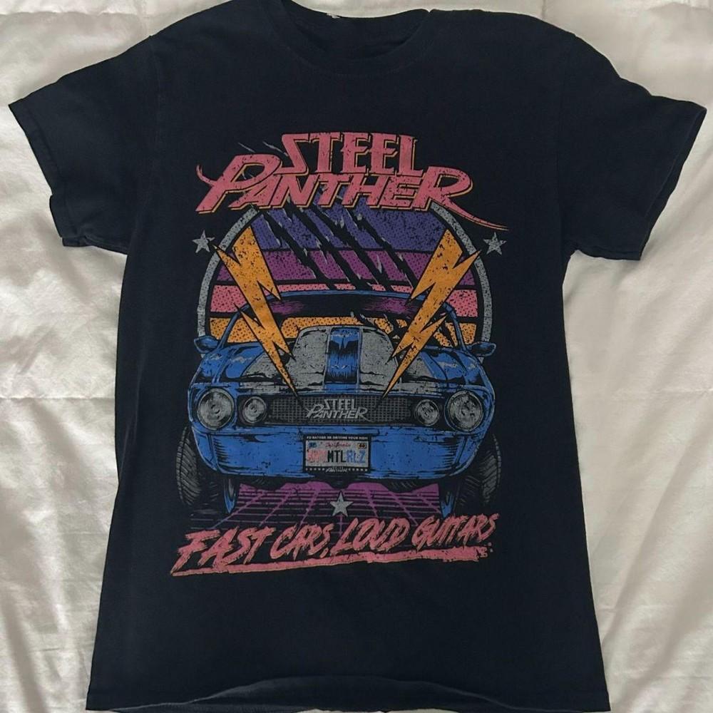 Steel Panther Fast Cars, Loud Guitars Tour 2021 Shirt BL801 Unisex T-Shirt S