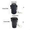 Windproof Portable Ashtray Metal Ashes Holder with Hanging Clasp For Car Travel Outdoor Activity Travel Essential
