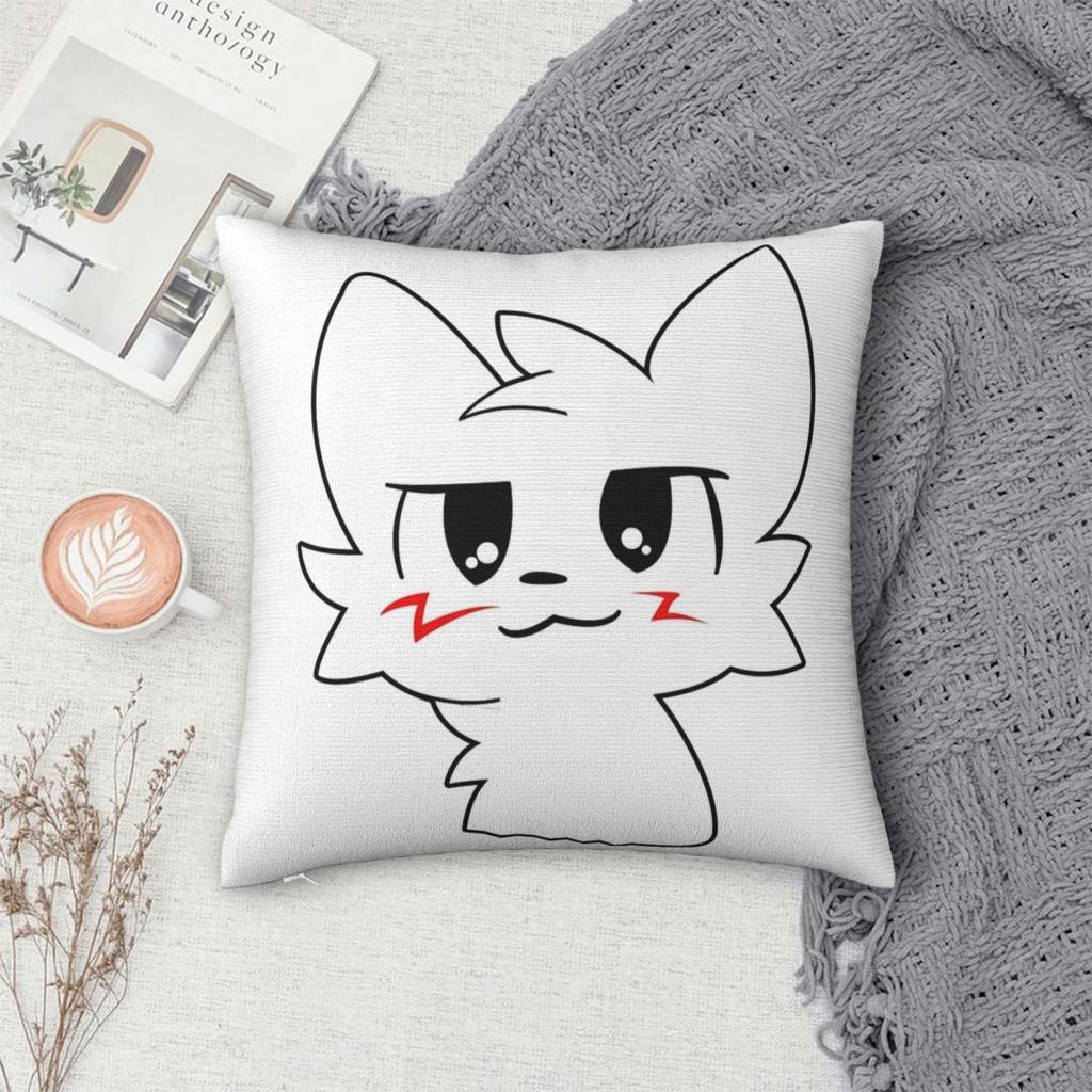 Stilvoll Zuhause Boykisser Alberne Katze Dekoration Kissenbezüge Merch Kissenbezüge mit Reißverschluss Mehrere Größen