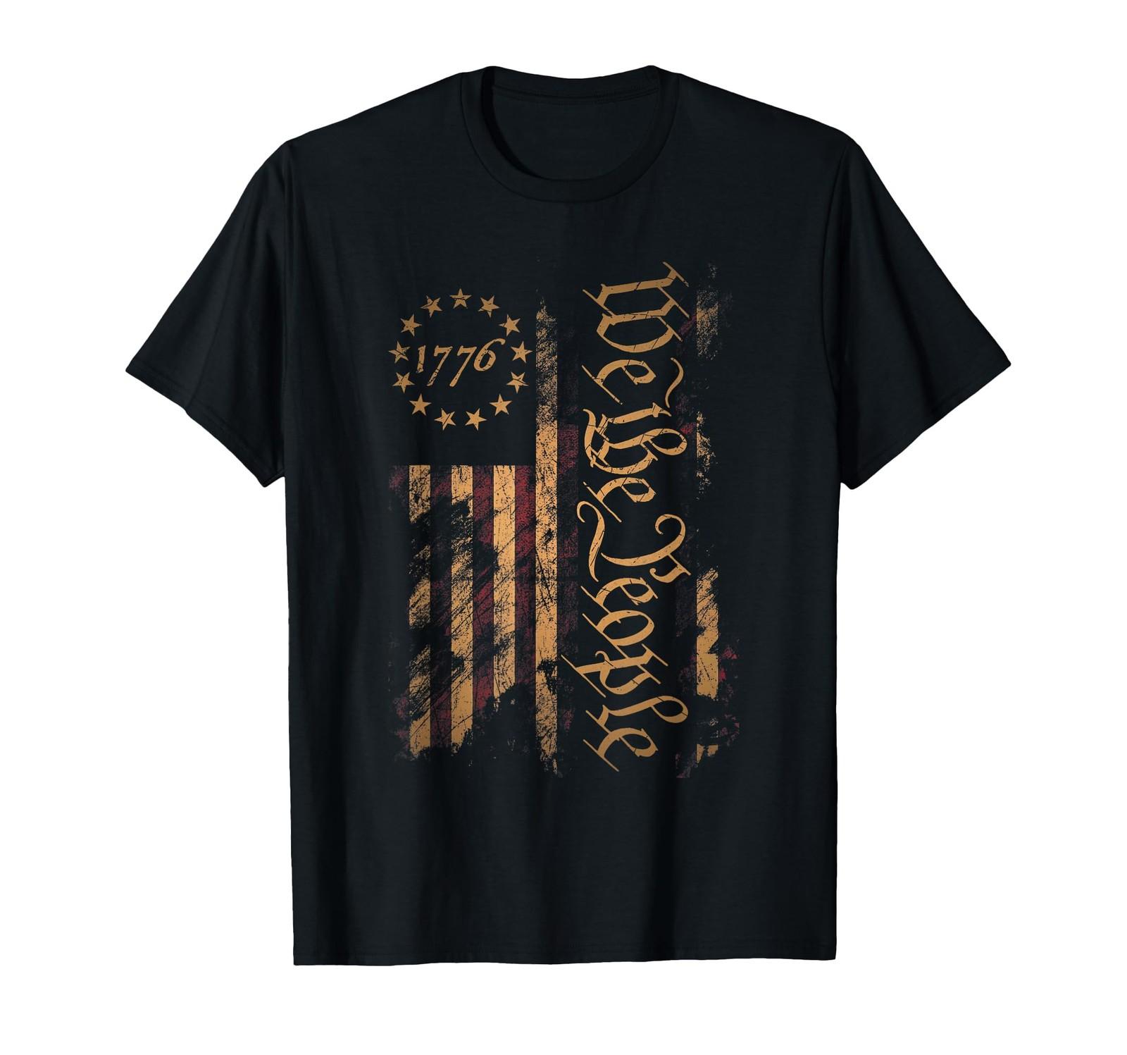 Vintage Faith Freedom 250 Years 1776-2026 Independence USA T-Shirt S