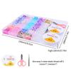 1Set Macaroon Color Beads Kit For Diy Jewelry Making Flat Loose Beads Kits Diy Jewelry Making Set Diy Jewelry Making Supplies