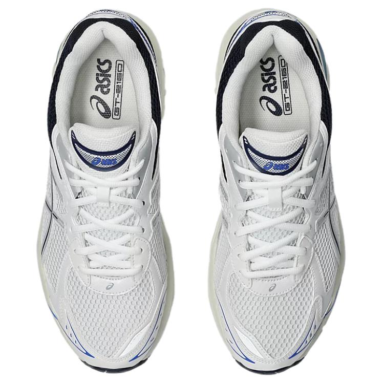 Asics GT 2160 White Piedmont Grey Blue Unisex Sneakers 1203A275-105