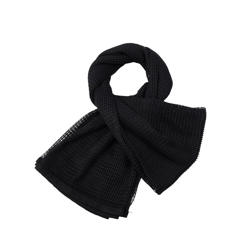 Jungle Camouflage Tactical Scarf: Breathable Concealment Net, Multi-purpose Desert Neck Gaiter & Face Veil Headscarf.