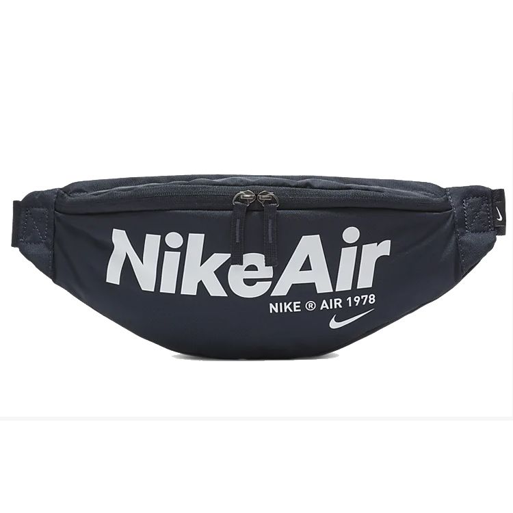 Nike Heritage 2.0 Polyester Chest Bag Waist Bag Regular Unisex Couple Unisex Bags Dark-Blue Black CT5226-475