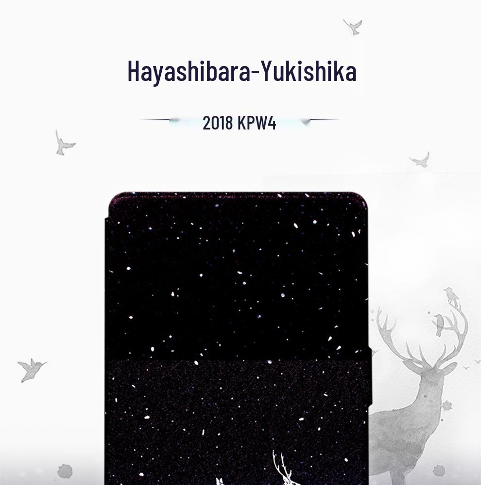 Handheld Protective Case for Kindle Paperwhite 3/2 – Slim Painted Shell with Hand Holder