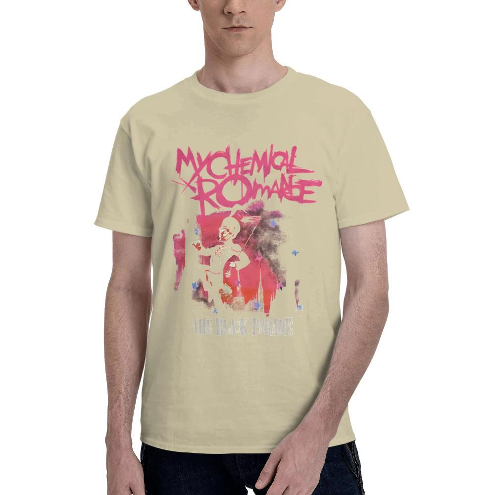 

Graphic Printed My Chemical Romance T Shirt for Men Women Pure Cotton T-shirts Short Sleeve Clothes Summer 3XL