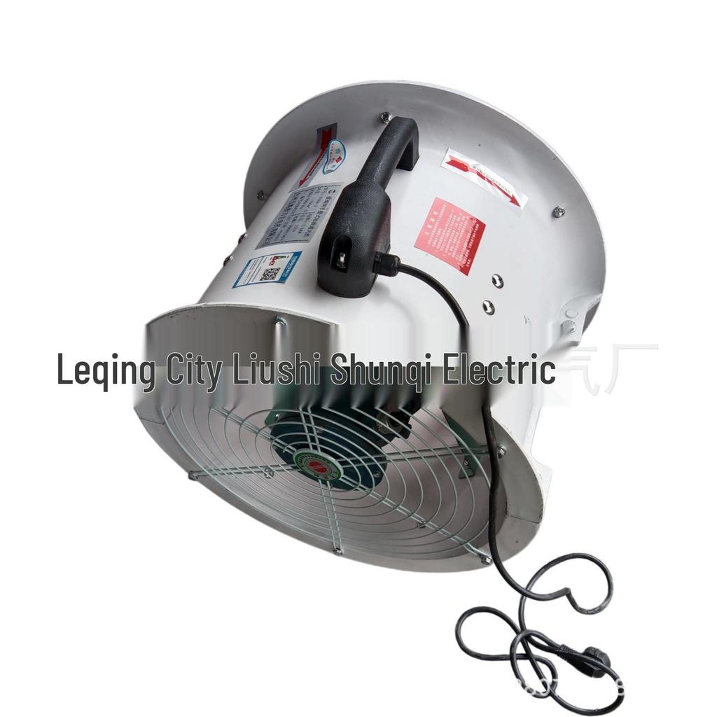 300mm/400mm Handheld FSH4 Axial Flow Fan for Fiberglass Pipe Ventilation