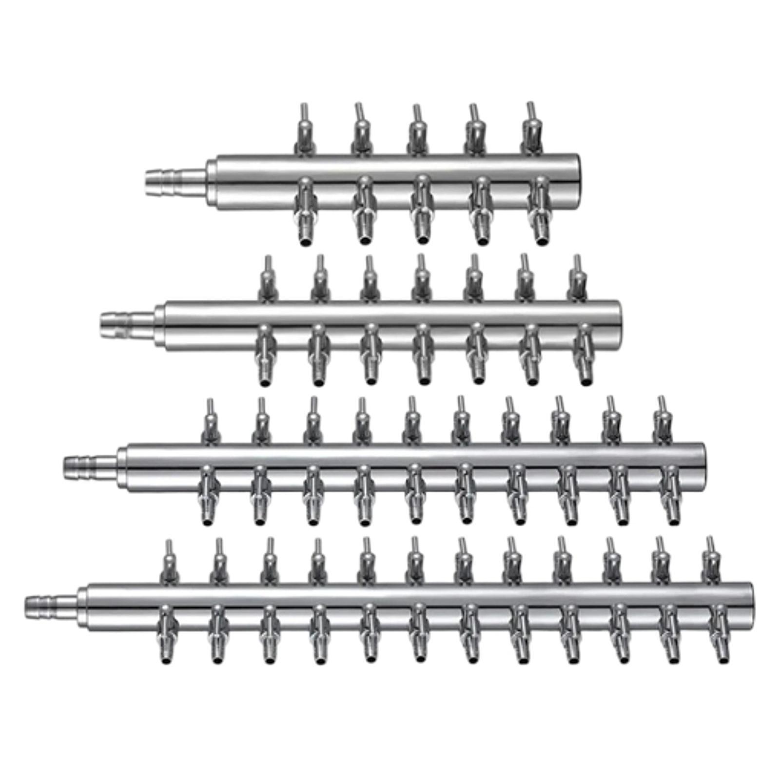 

Aquarium Air Control Valve Professional O2 Distributor Outlet Air Distributor Air Pump Accessories Multi Ports 10 Way