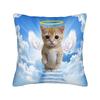 Pillow Case Space Banana Aliens Cat Square  Pillow Cover For Couch Sofa Bedroom Novelty Pillowcases
