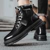 Luxury Brands Riding Boots Walking Shoes for Men Outdoor Boots Men's Ankle Boots Winter New High Top Casual Shoes Classic Design