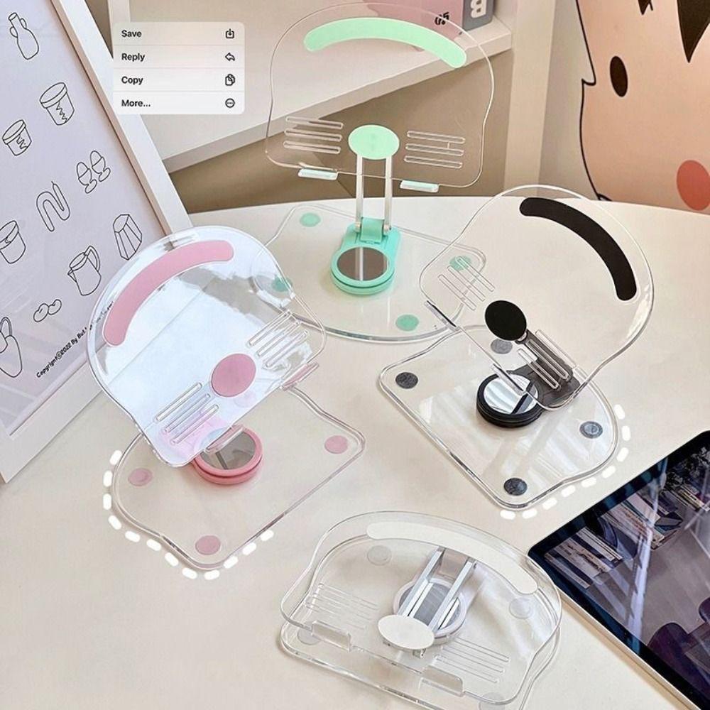 

Transparent Transparent Acrylic Tablet Stand Mobile Phone Accessories чёрный
