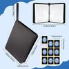 Leather Anime Trading Card Holder 4/6-Grid Game Card Collections Pack Baseball Card Storge Bag For Storage 400/900 Cards Holded