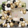 104PCS Multi-color Latex Balloon Set Suitable for Birthday Parties, Weddings, Valentine's Day Party Decoration