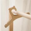 Baby Holder Hanging Wooden Drying Rack Kid Clothes Hangers Hat Hook Storage Organizer