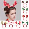 Christmas Tree Christmas Headbands Santa Claus Reindeer Headwear Christmas Decorations  Kids Adult