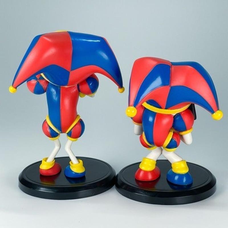 Anime The Amazing Digital Circus Pomni Jax Clown Actionfigur Modell Schreibtischdekoration Sammlerstück Ausstellungsornament Für Erwachsene