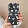 Für Samsung M22 M32 Hülle Bemalte Blumen Upgrade Flüssigsilikon Linsenschutz Handy Rückseite Für Galaxy M 32 M 22 Fundas