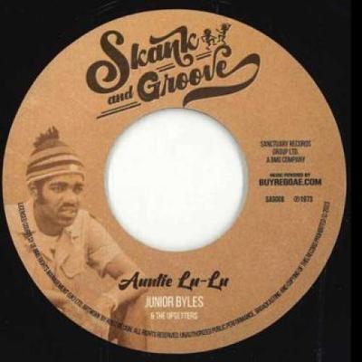 7inch Record JUNIOR BYLES / U ROY - Auntie Lu-lu / Double Six SAG006 Skank & Groove 1973 Germany Reggae, Ska & Dub