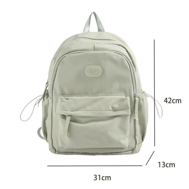 Schoolbag Female Japanese Casual ins Wind Light Commuter Travel Backpack College Student High School Student Versatile Backpack