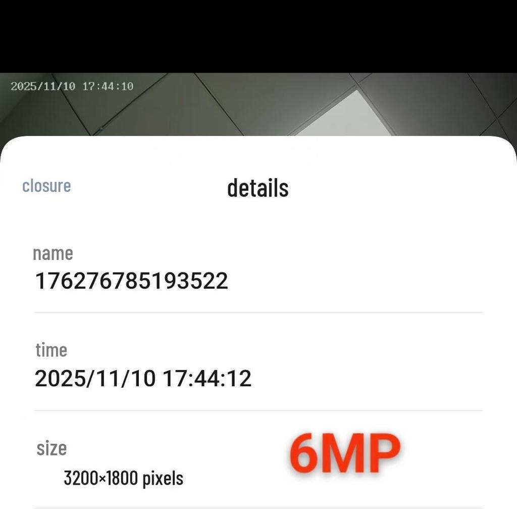 TUYA Outdoor PTZ 6MP Graffiti Camera with WIFI, POE, Night Vision, and Infrared (3200x1800).